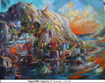 Signal Hill's Tapestry-2, Oil on Canvas